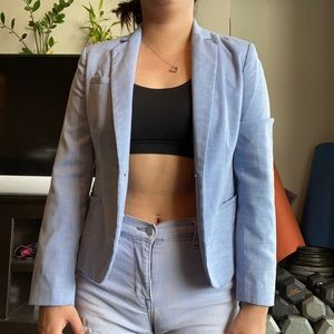 Light blue blazer